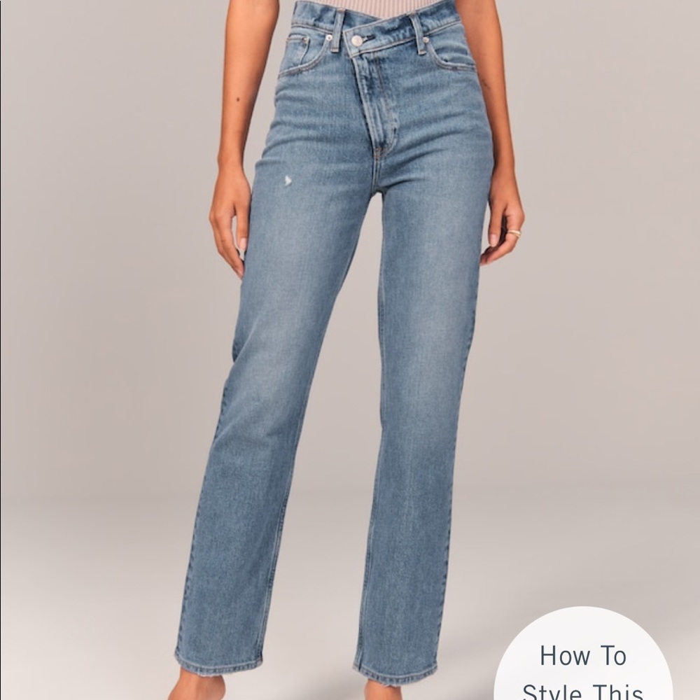 90s Ultra High Rise Straight Jeans